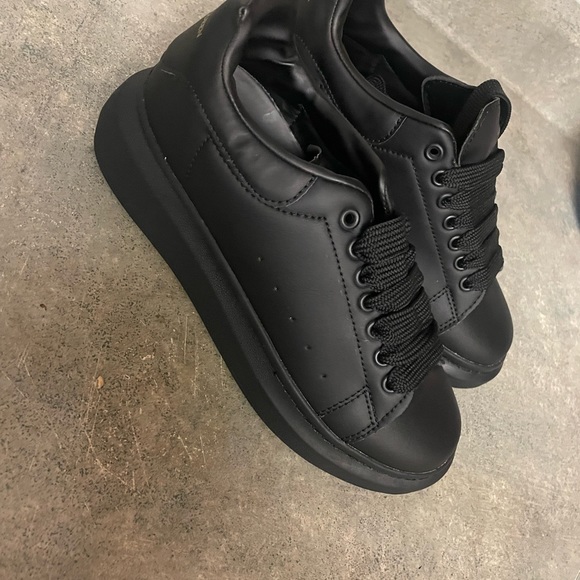 Triple black Alexander McQueens - Picture 3 of 3